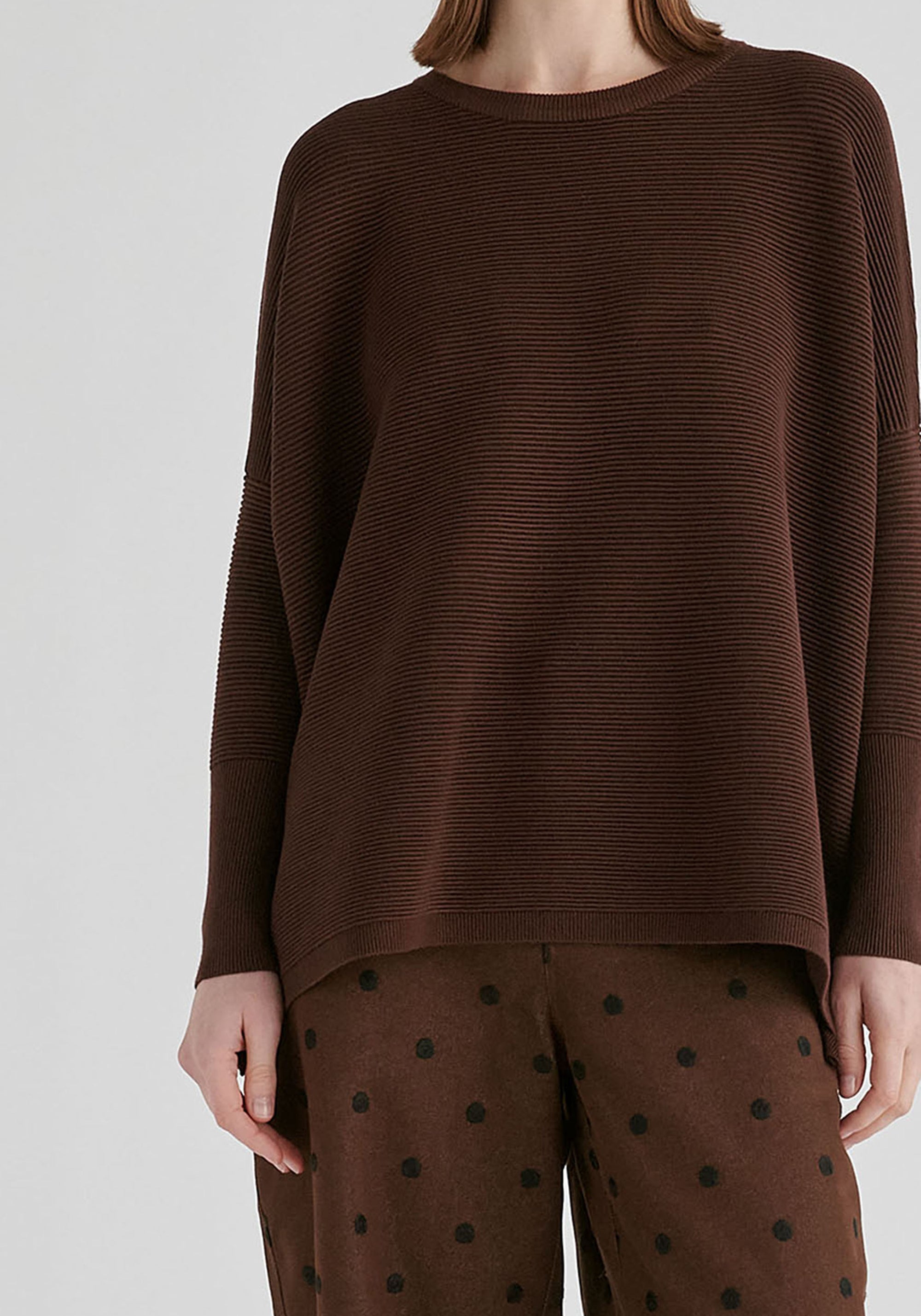 Paisie Ribbed Jumper