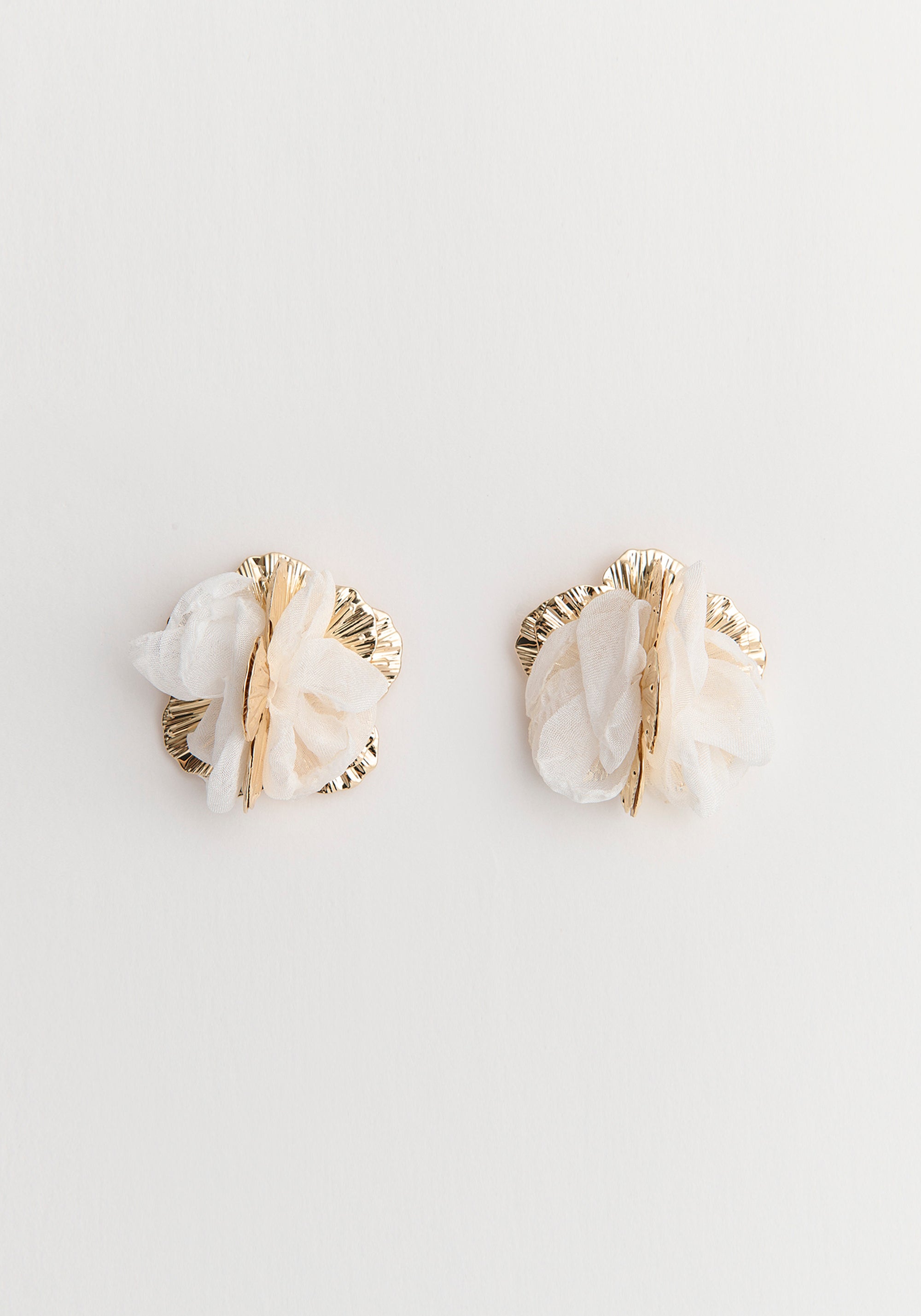 Chiffon Bloom Earrings