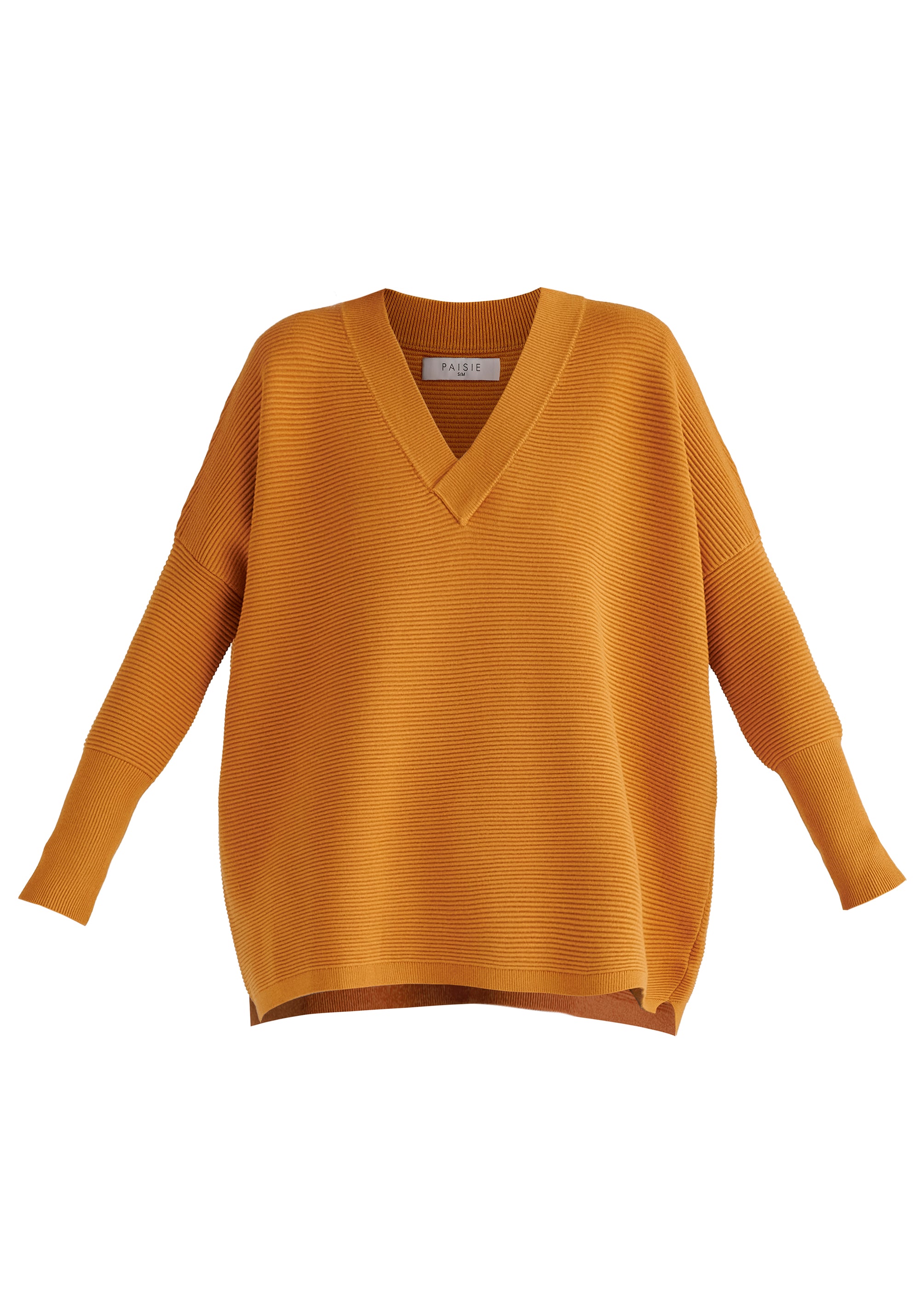 Paisie V-Neck Ribbed Jumper