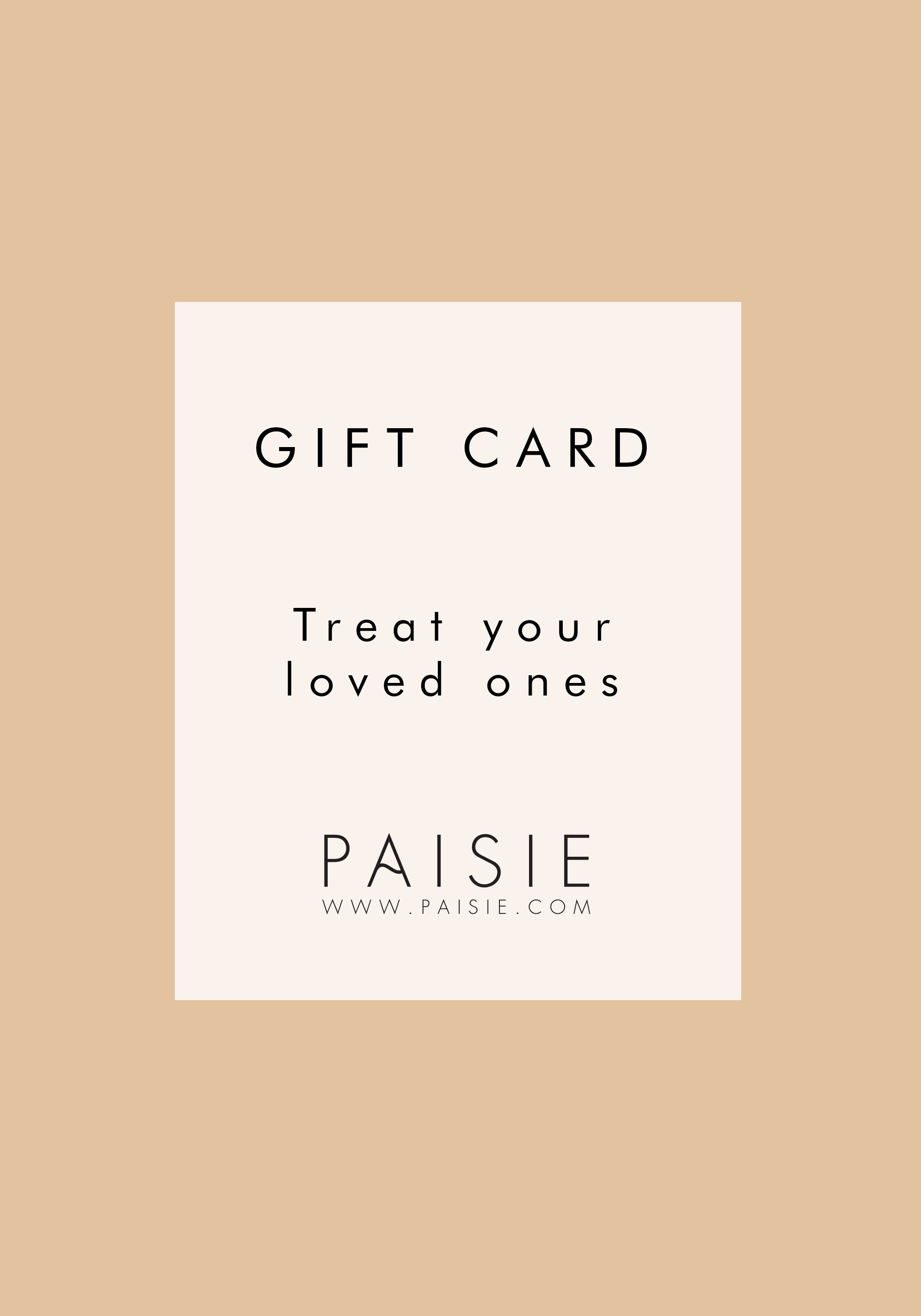 Gift card
